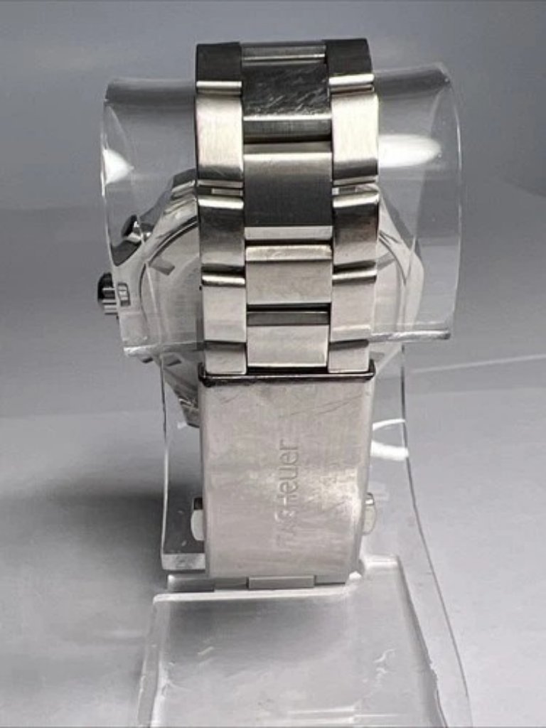 Men's Tag Heuer 43mm Aquaracer Quartz Chronograph Date Watch Wr Ref. Caf101e — image 3 of 8
